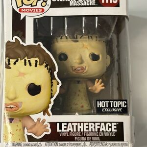 Funko Pop Hot Topic Exclusive Leatherface Vinyl Figure